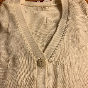 Sweater made in Italy ivory color